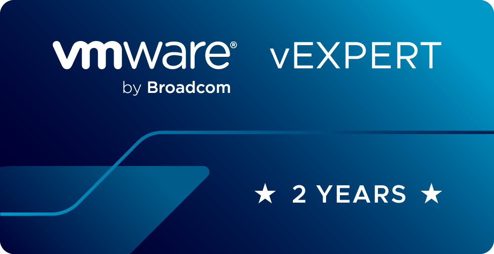 vExpert 2 Years